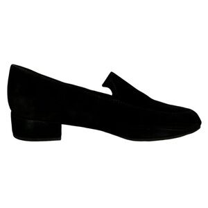 Eileen Fisher Black Suede Flat Shoes‎ Women's Size 7
